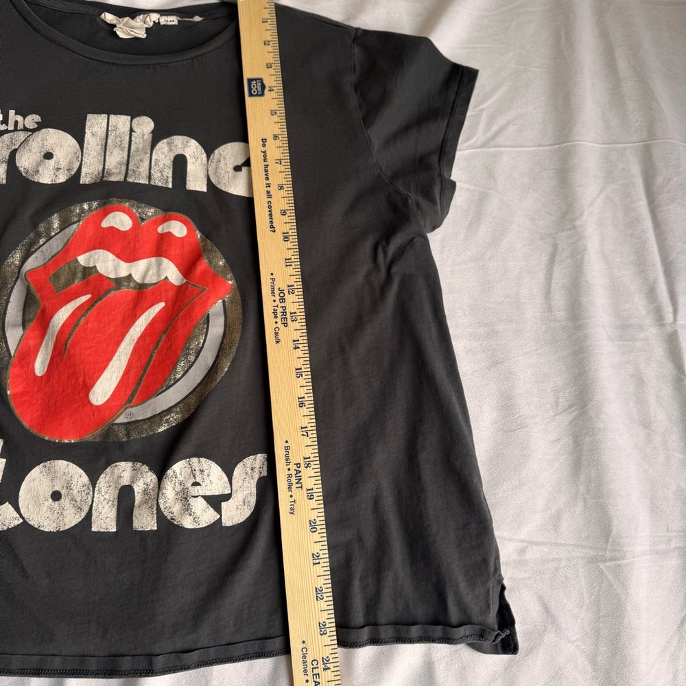 H&M Black Rolling Stones Graphic Tee - Picture 6 of 7